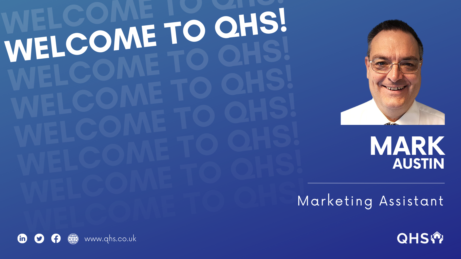 Welcome Mark Austin to QHS