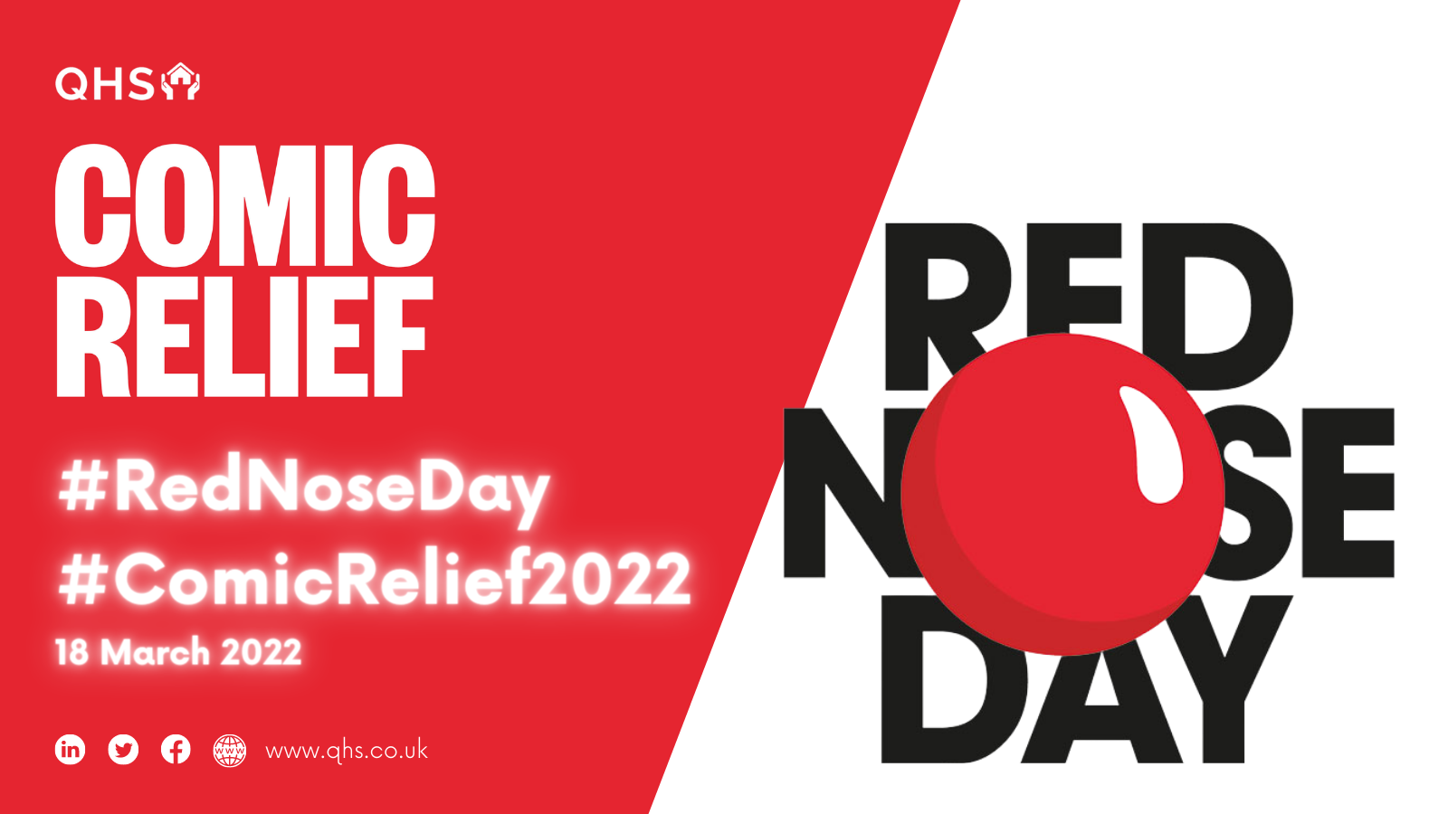 QHS Sign up to Support Comic Relief 