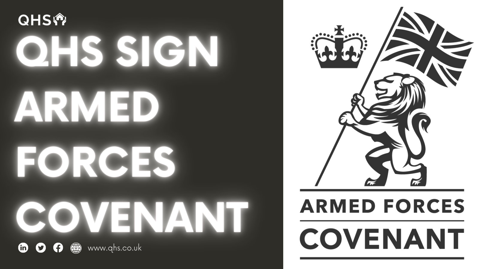 On 4th May 2022 QHS Signed Up To The Armed Forces Covenant 