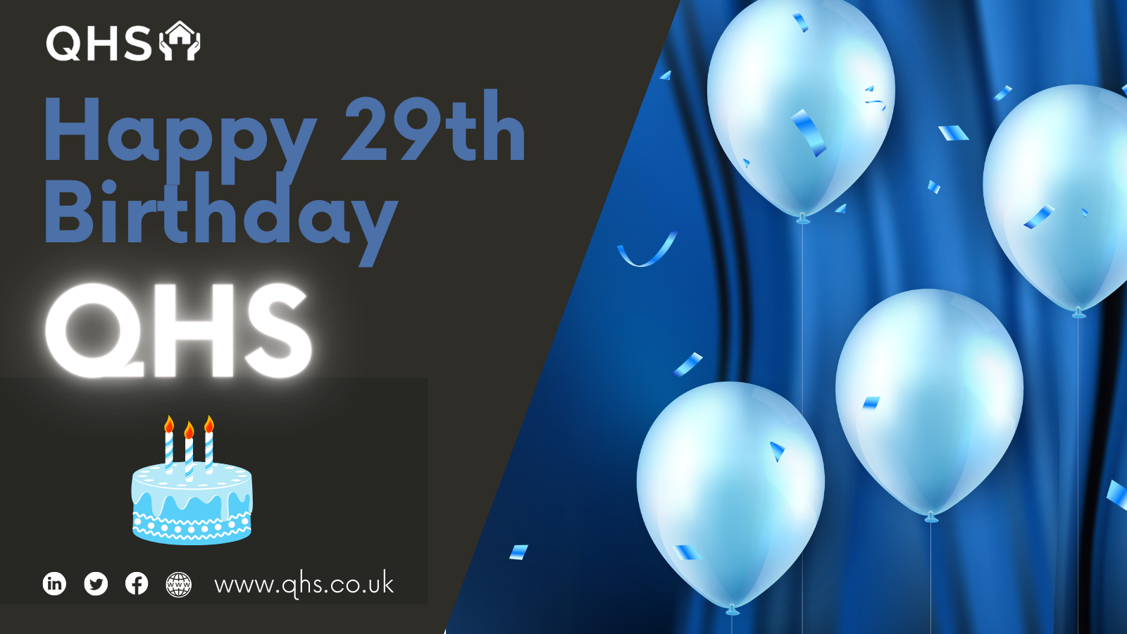 QHS Celebrates Its 29th Birthday