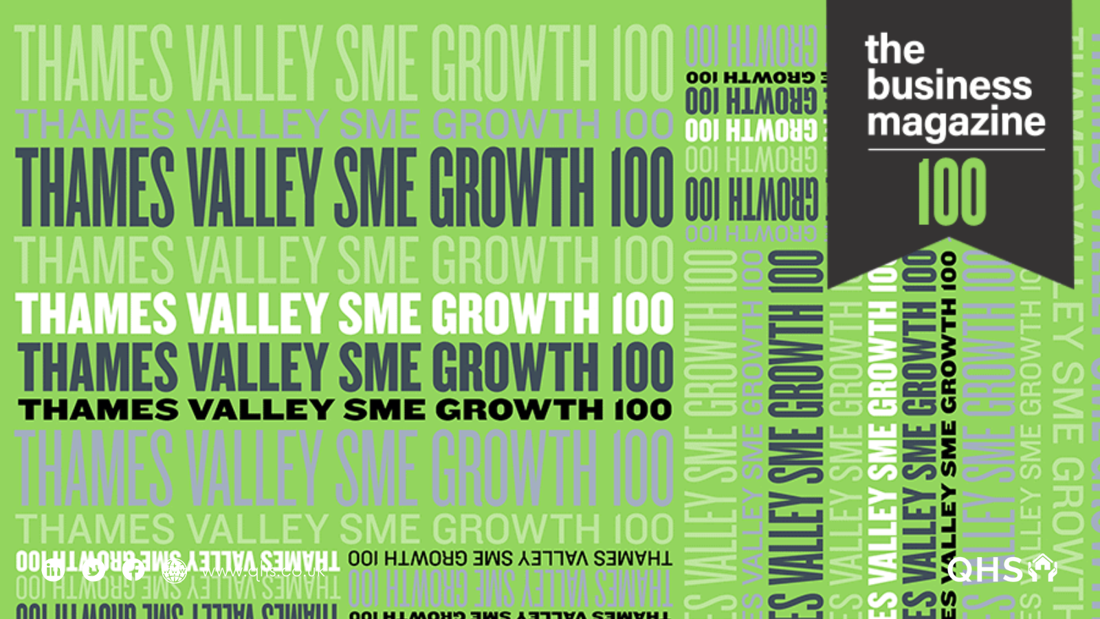 QHS recognised in Thames Valley SME Growth 100 index 